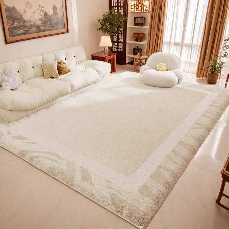 仿羊绒客厅地垫客厅奶油侘寂风加厚地毯现代简约茶几毯耐脏耐磨垫,居家布艺,厨房地垫,淘宝优惠券,粉丝福利购,淘宝优惠卷