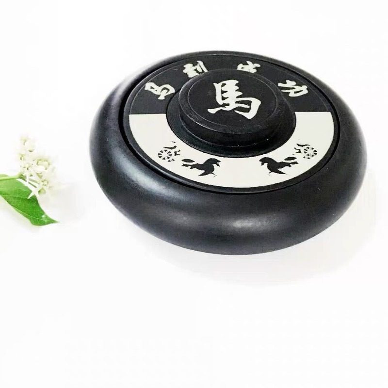 罗纹砚带盖砚台墨学生砚墨汁徽文房四宝海初学者墨盘碟书法,文具电教/文化用品/商务用品,砚台,淘宝优惠券,粉丝福利购,淘宝优惠卷