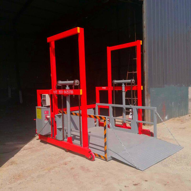 集装箱上卸货平台登车桥移动装车升降电动液压升降机液压升降平台