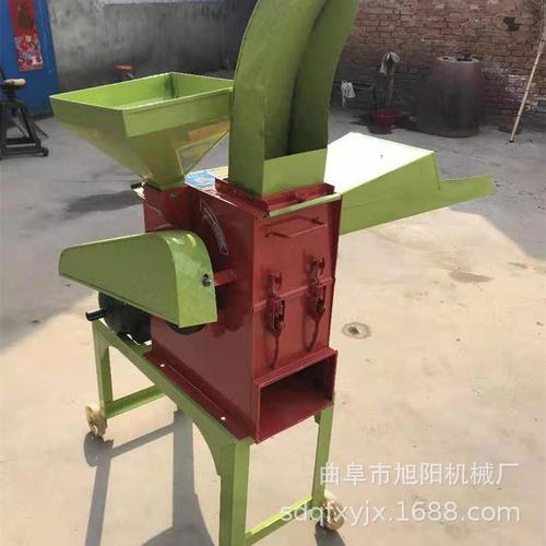 多功能铡草揉丝机 家用小型玉米秸秆切段机 养殖场青饲料粉碎机