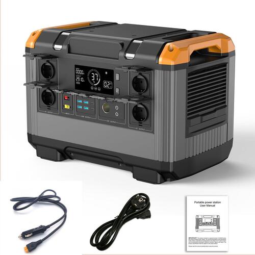 2000WH2400W户外电源大容量移动应急用便携储能备用户外应急电源