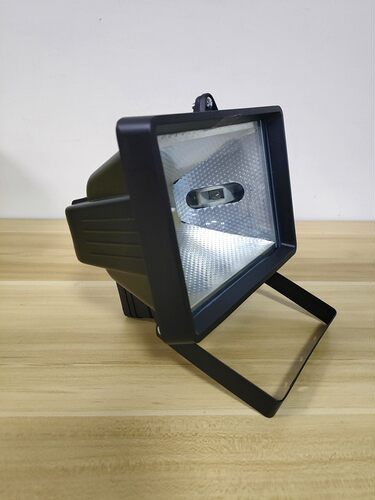 HL6420投光灯300W500W户外广告草地停车场照明灯具卤钨灯射灯黄光