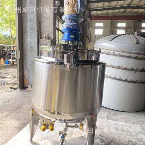 厂家304L电加热搅拌罐搅拌机大型小型电加热搅拌罐反应釜设备