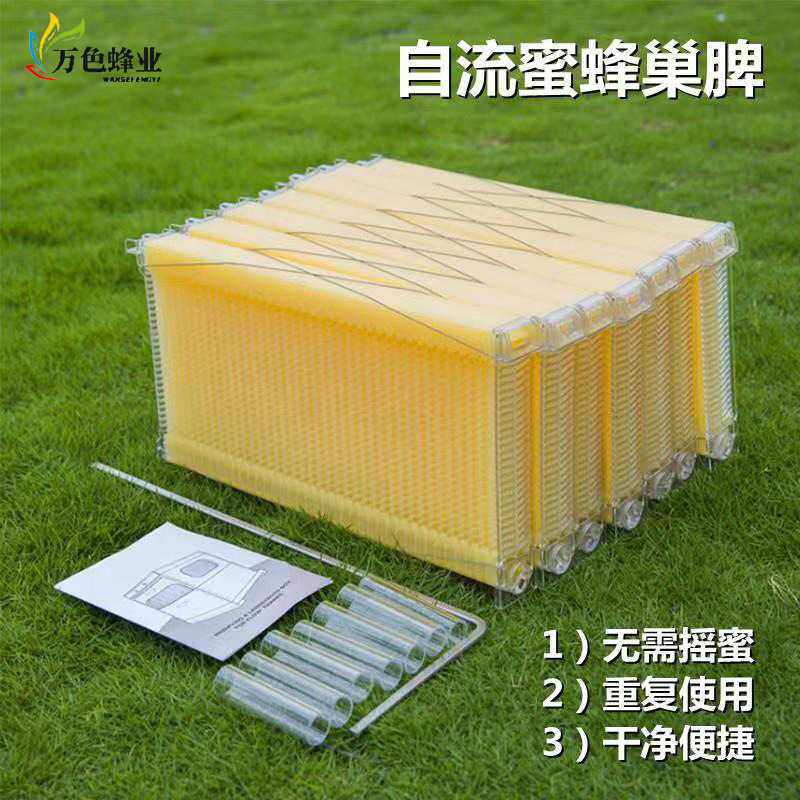 出口型蜂箱 自动流蜜 自流蜜蜂箱 自流蜜巢框 厂家批发