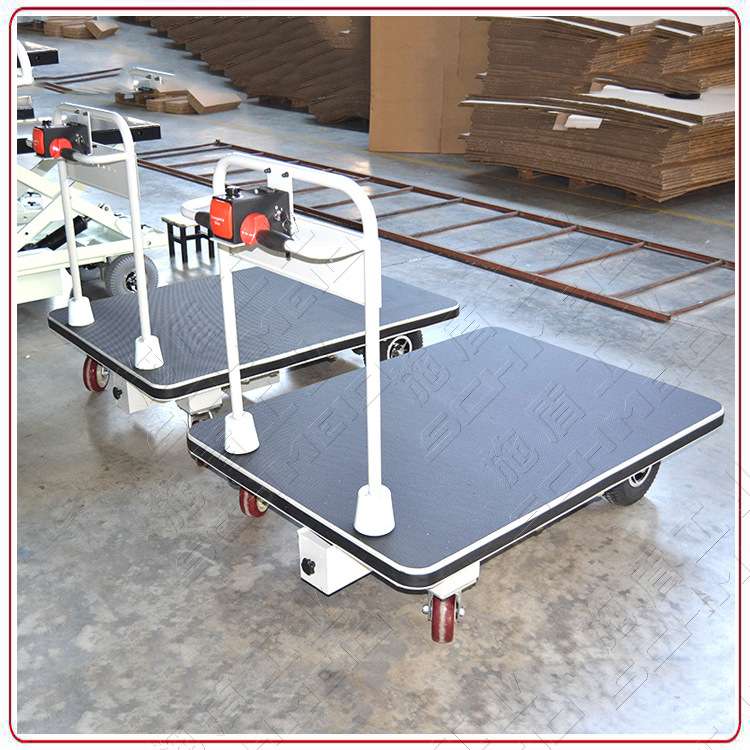 Schmeid/施盾电动手推车 400瓦电动小推车 大台面电动平板手推车