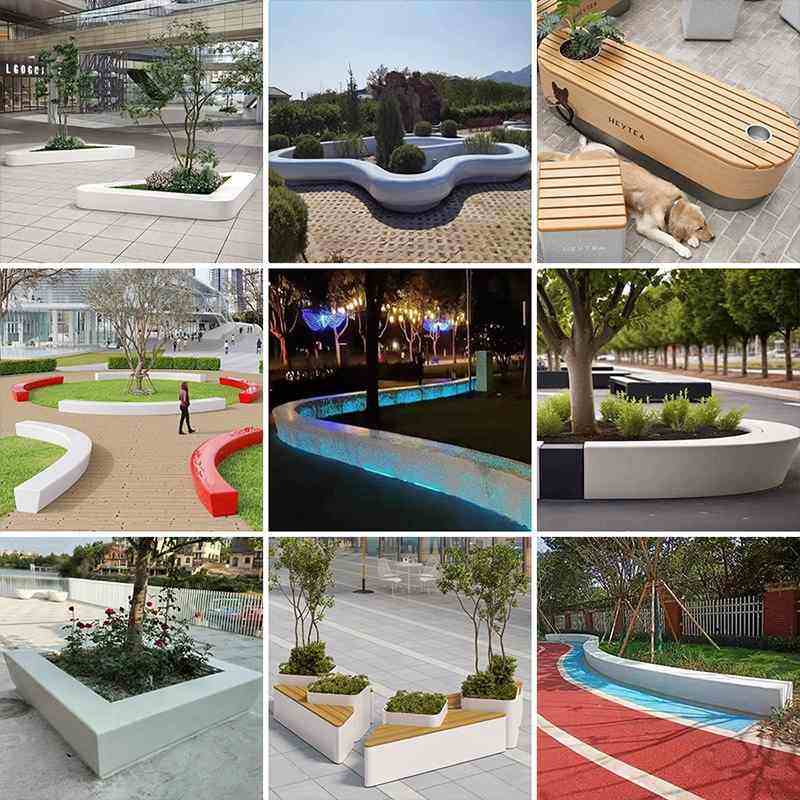 玻璃钢树池座椅定制商场户外陈景观大型坐凳园林美地产异形休闲椅,商业/办公家具,公共椅,淘宝优惠券,粉丝福利购,淘宝优惠卷