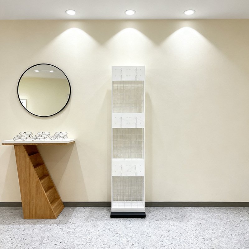 亚克力眼镜展示架定制眼镜店展柜橱窗陈列架墨镜摆放装饰道具摆台