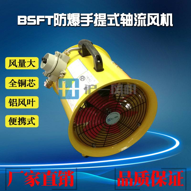 定制304不锈钢防爆手提风机 不锈钢手提式轴流风机 防爆防腐 防锈