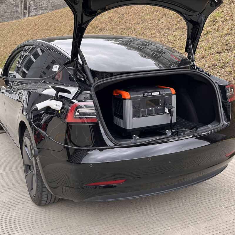 定制3000W便携储能应急电源 户外太阳能充电储能车载双向逆变电源