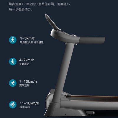 商用跑步机电动坡度健身房跨境跑步机室内家用treadmil爬坡跑步机