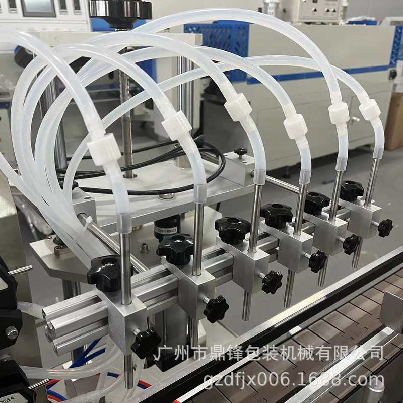 全自动蠕动泵灌装机精油液体膏体灌装机全自动灌装旋盖生产线常压