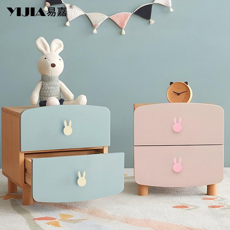 可爱兔子卡通儿童房拉手彩色橱柜衣柜门把手拉手鞋柜厨房柜门对装,住宅家具,拉手,淘宝优惠券,粉丝福利购,淘宝优惠卷