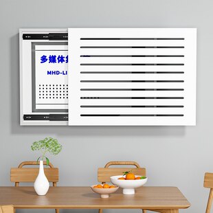 弱电箱装饰遮挡多媒体信息箱网线盒超薄盖板电表箱装饰画免打孔