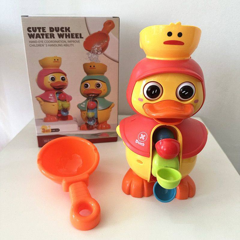 跨境婴儿童戏水玩具吸盘花水车转转乐洗澡黄宝宝鸭洒浴室男女,玩具/童车/益智/积木/模型,水上游艺设施,淘宝优惠券,粉丝福利购,淘宝优惠卷