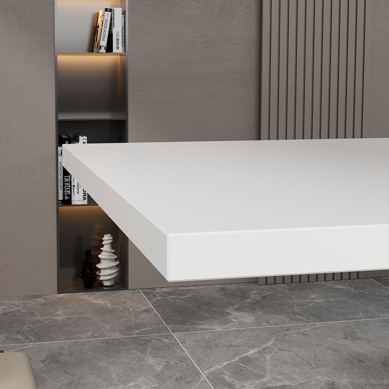 厂家直供定制现代意式长方形餐桌轻奢简约小户型可长可短拉伸桌子