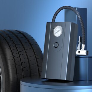 车载充气泵汽车轮胎轿车SUV打充气机单缸空气压缩机气泵汽车用品