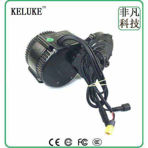 自行车改装电动助力套件BAFANG八方中置电机36V350WC961黑白横屏