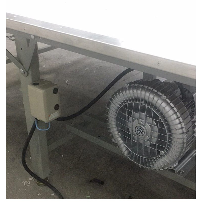 全自动拉布机裁床汽浮式组合剪裁台布纹美耐板铺布台流水台检验桌