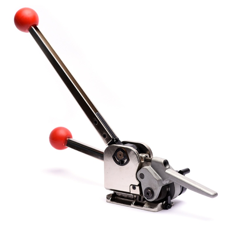 手动铁皮打包机免扣GD35钢带打包机阴阳口大紧力全金属钢带打包机