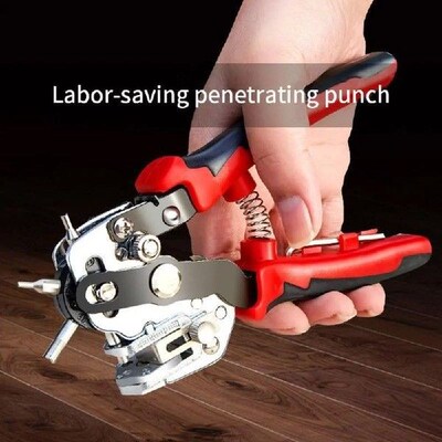 Carbon Steel Hole Punch Plier DIY Craft Tool Punching Hole E