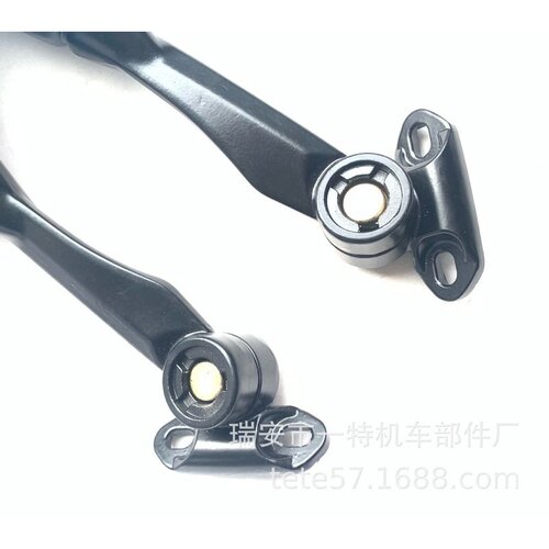 AKOTO适用阿普利亚SRMAX250 300 SR小忍者后视镜反光镜蓝色防眩目