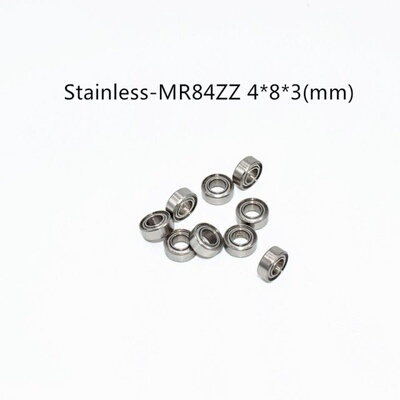 Stainless steel bearing 10PCS SMR84ZZ 4*8*3(mm) free shippin