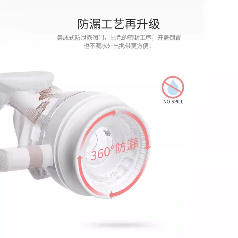 优选【源头】360嘬口杯啜饮杯学饮杯婴儿宝宝水杯喝奶杯防呛训练