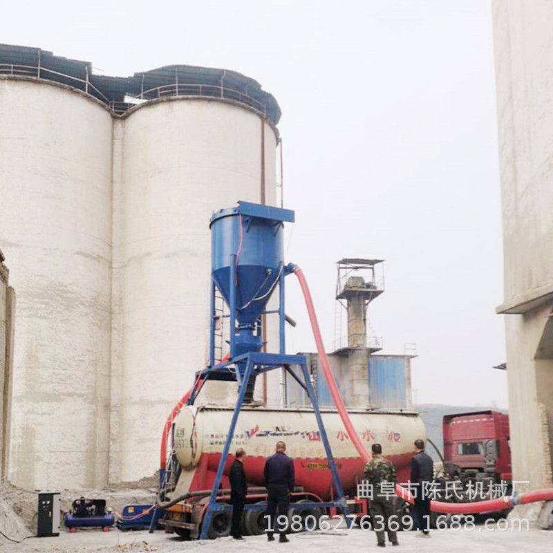 粉煤灰气力装车输送机 自吸式石灰石粉装罐气力吸灰机 抽粉料设备