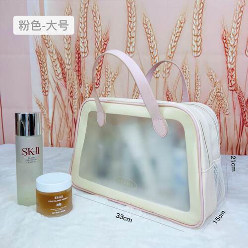 新品大容量干湿分离化妆包女便携化妆品收纳包2022新款洗漱包旅行