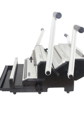 WW2500装订机胶圈铁圈夹条装订机款装订3胶圈1文件打孔机通用: