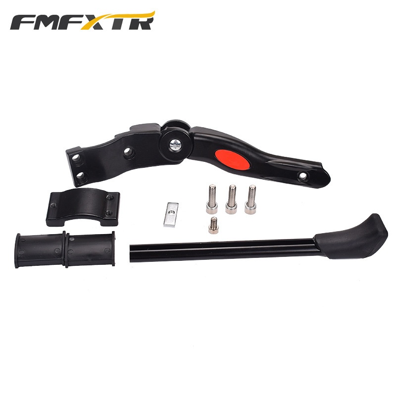 新款直销山地自行车铝合金脚撑架通超轻用26寸边单支脚撑可调后支