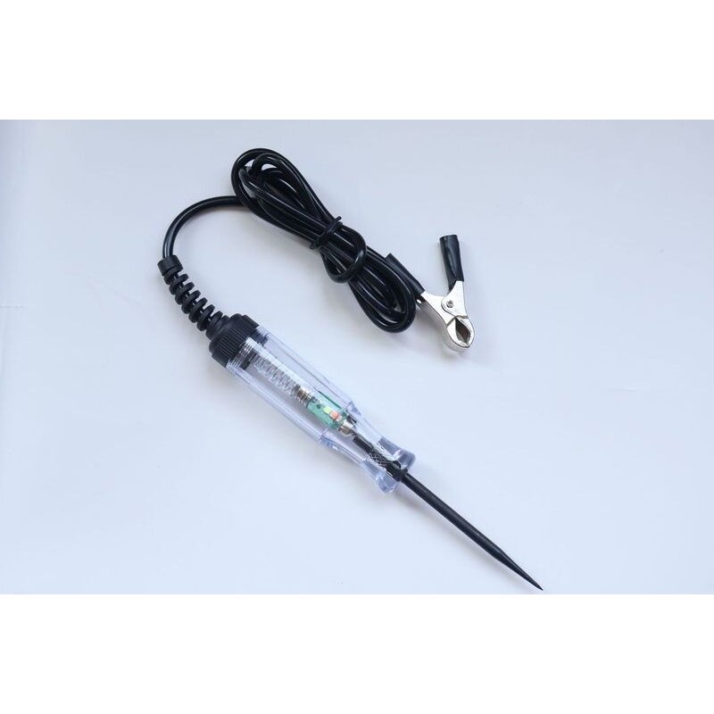 车用测电笔汽车测电笔汽车电笔车6V-24VLED红绿测试笔用电范围