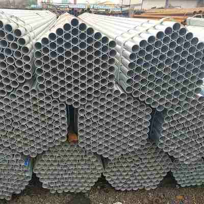 山东现货热销 镀锌管 大棚用  热镀锌钢管 dn15 镀锌管价格