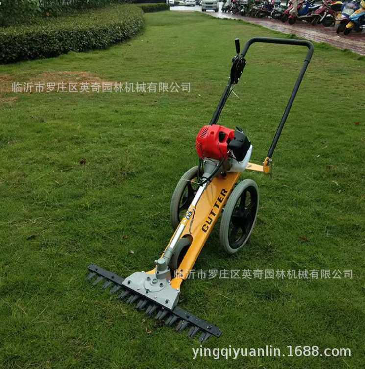手推式剪草机多功能四冲程小型汽油割草机开荒园林农用果园剪草机