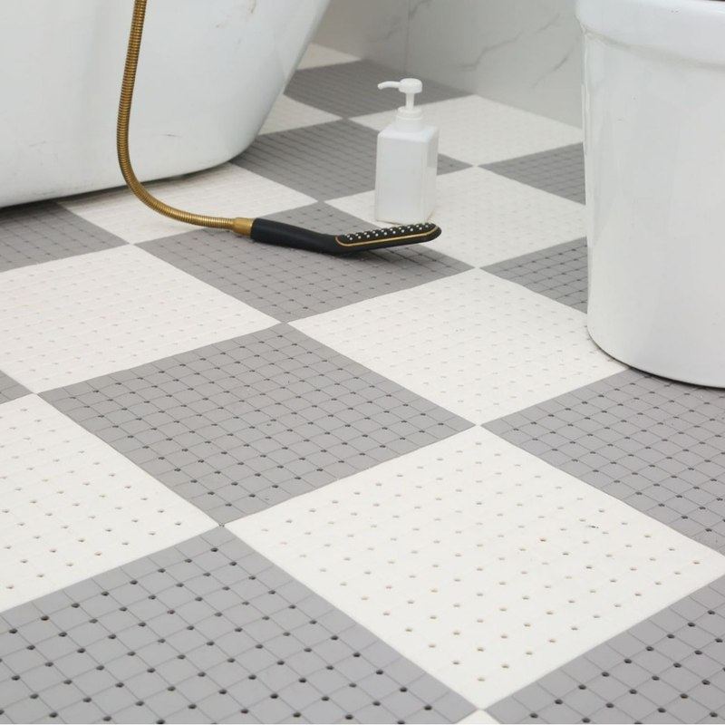 浴室防滑垫家用拼接地垫淋浴房洗澡隔水镂空塑料脚垫地垫子易拼