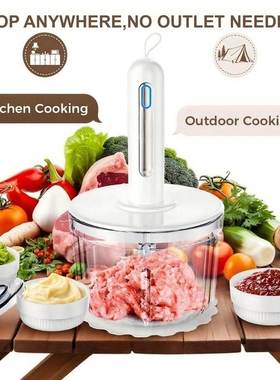 FoodProcessor食品料理机婴儿多功能辅手持绞肉机便携式搅拌机食