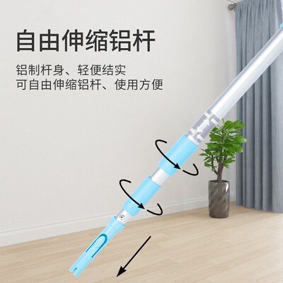 康多多Satto地板擦58小伸缩拖懒人慷家政家用好保洁平板轻便拖把