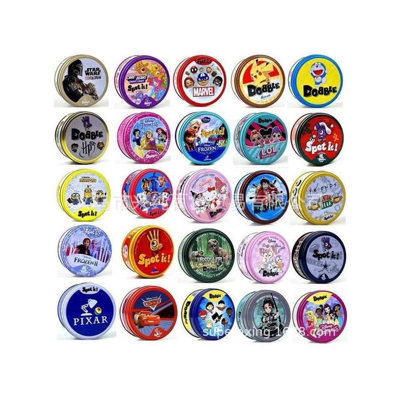 Spot It Classic Card Game Matching Game Dobble找你妹游戏玩具