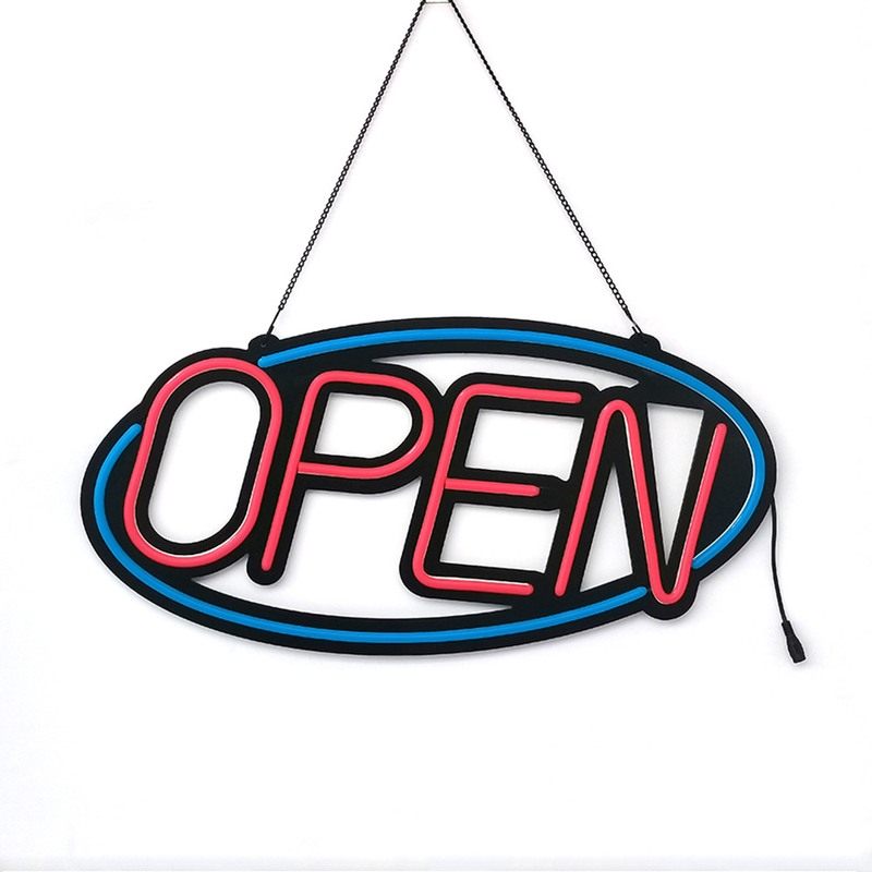 LED硅胶霓虹灯OPEN SIGN字母灯牌 可选定颜色 open广告标识牌,商业/办公家具,商用门牌/牌匾,淘宝优惠券,粉丝福利购,淘宝优惠卷