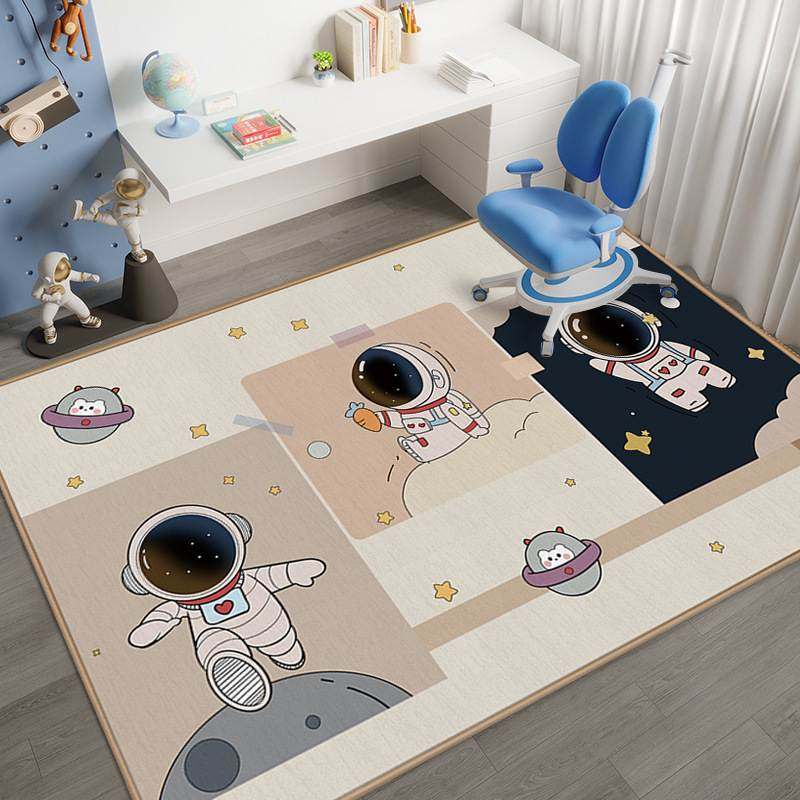 学习椅多尼尔地垫书房家用垫子吸水卡通卧室客厅区地毯阅读防滑,居家布艺,转椅地垫,淘宝优惠券,粉丝福利购,淘宝优惠卷