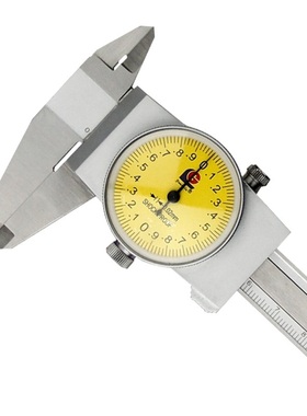 批发GuangLu桂林广陆闭式0-150现带表卡尺游标卡尺200300表带