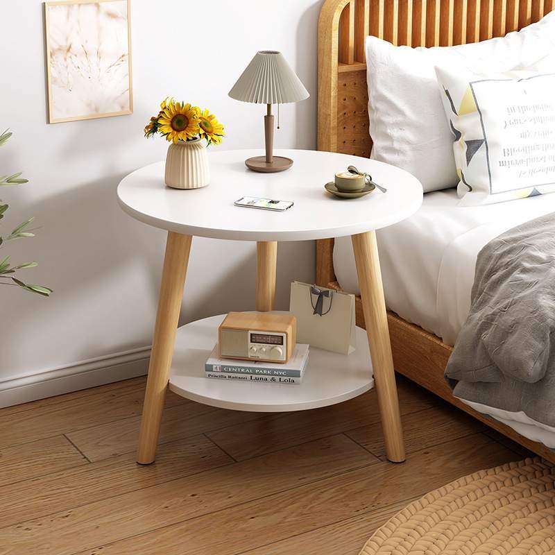 茶几客厅沙发出租屋阳台意简可小户型床头小桌子极圆桌式小移动桌,住宅家具,床边桌,淘宝优惠券,粉丝福利购,淘宝优惠卷