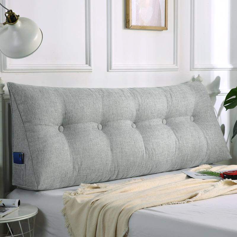 床头大靠背榻榻米软包护沙发枕上靠枕腰护双人床靠垫可三角腰拆洗,居家布艺,床头靠垫,淘宝优惠券,粉丝福利购,淘宝优惠卷