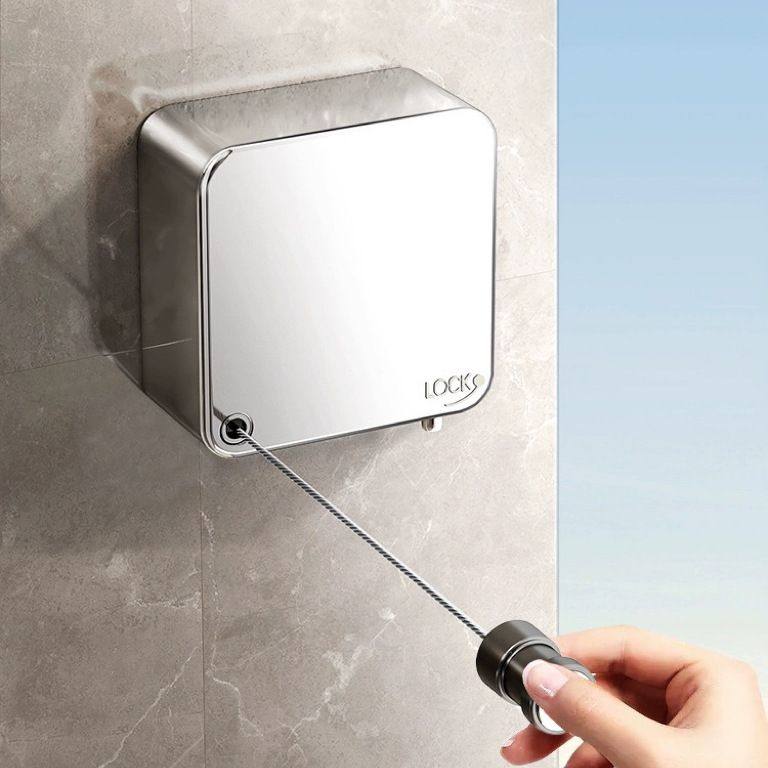 晾衣绳室内免打孔隐形伸缩收缩晒被子阳台钢丝绳304神器不锈钢绳,家装主材,隐形晾衣架,淘宝优惠券,粉丝福利购,淘宝优惠卷