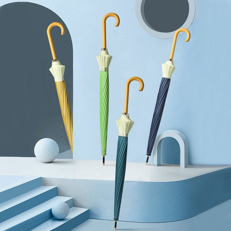 新品 日韩系小清新直杆伞拼接长柄伞礼品广告伞晴雨两用弯柄雨伞,住宅家具,四头伞,淘宝优惠券,粉丝福利购,淘宝优惠卷