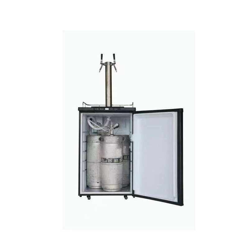 商用扎啤机精酿售酒柜鲜啤美标桶打酒器直冷风冷啤酒保鲜酒吧酒柱