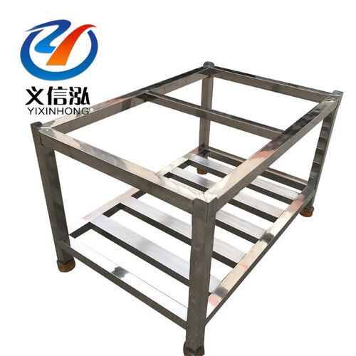 厂家批发非标不锈钢操作台 商超生鲜置物台厨房工作台货架切配台