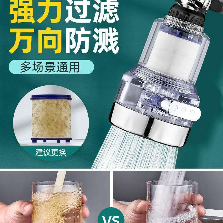 水龙头防溅头神器万向外增压洒洗菜嘴器滤厨房花盆款延伸接通用能,家装主材,防溅头,淘宝优惠券,粉丝福利购,淘宝优惠卷
