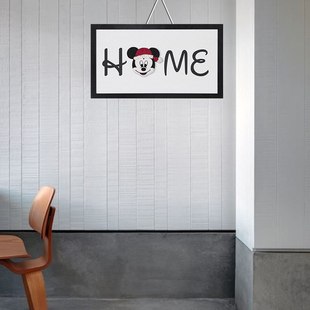 跨境新款木制挂件木牌创意门廊工艺品木质摆件可挂牌替换图案DIY