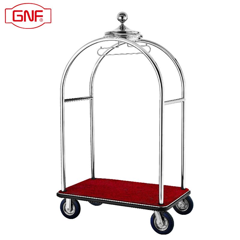 南方酒店行李车大堂礼宾鸟笼推车机场箱包拖车轮婚纱店手推车XL-9